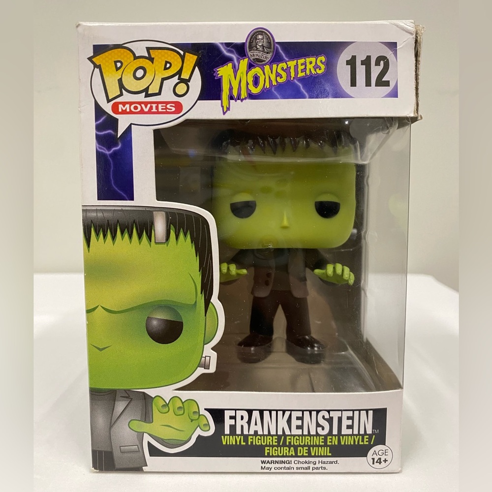 Funko Pop! Vinyl: Universal Monsters - Frankenstein's Monster #112 - Box Damage
